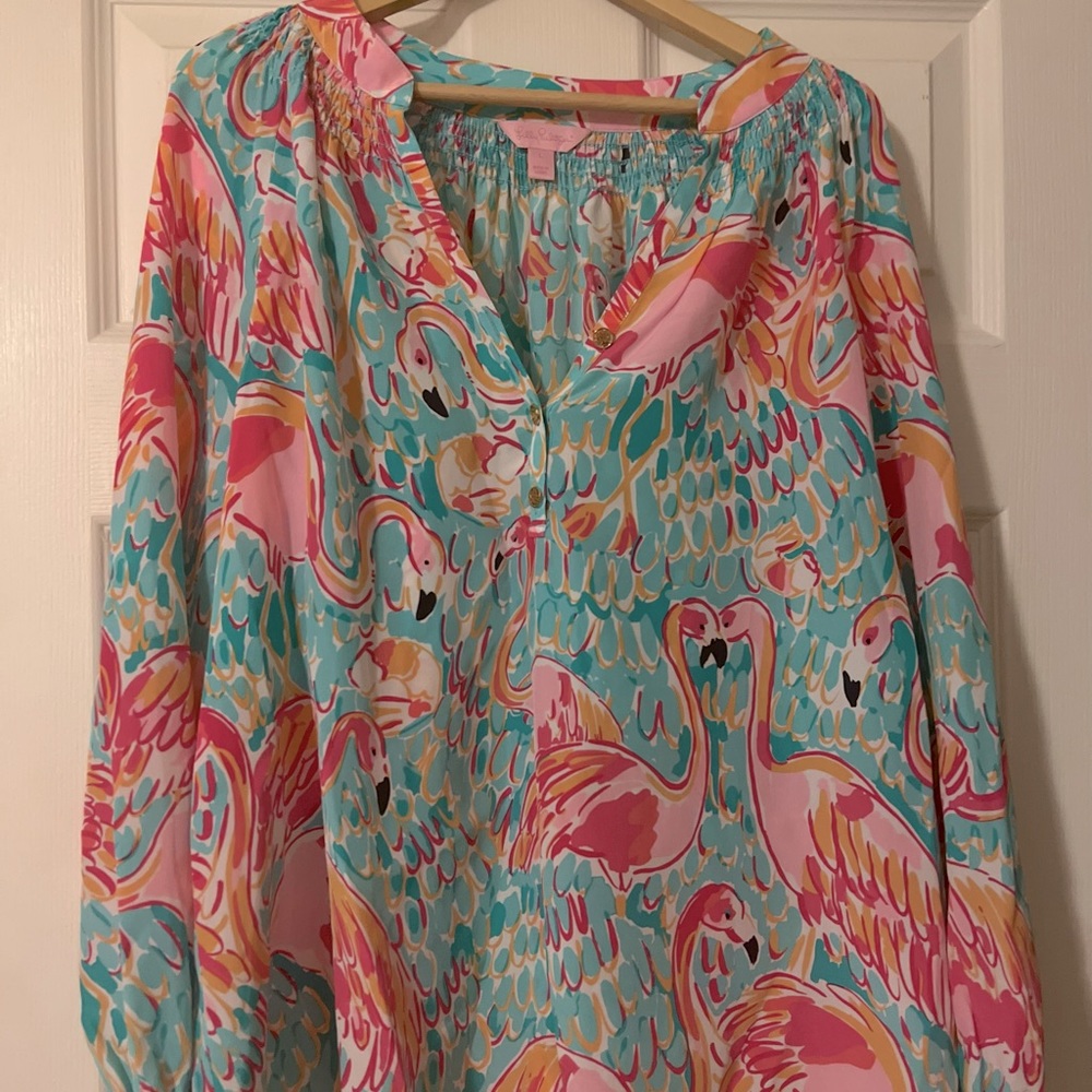 Lilly Pulitzer Peel and Eat Elsa large NWOT. Flawless.